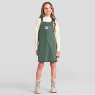 Imagem de Conjunto infantil menina em sarja Brandili-Feminino