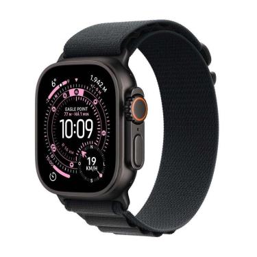 Imagem de Apple Watch Ultra 3 GPS + Cellular Caixa de Titânio 49mm Pulseira Loop Alpina G-Unissex