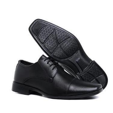 Imagem de Sapato Social Masculino Preto Com Cadarço - NoBrand, 42