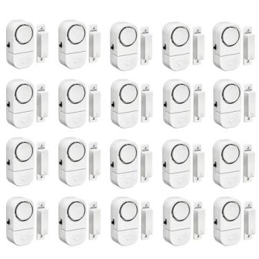 Imagem de Kit Alarme Sonoro Invasão Residencial Porta Janela Portão - - Kadê, 20