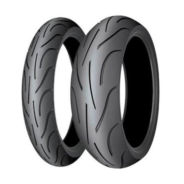Imagem de Jogo Pneus de Moto Michelin Pilot Power 2CT 120-70R17 58W + 190-50R17 