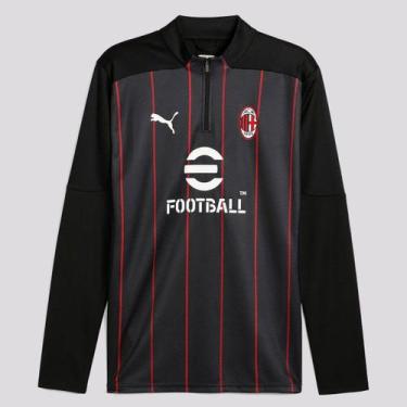 Imagem de Blusão Puma Milan Pré-jogo 2026 Preta, GG