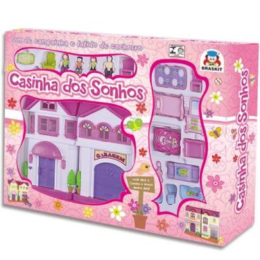 Imagem de Casinha de Boneca com Garagem dos Sonhos 680-A Braskit
