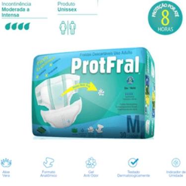 Imagem de Fralda geriátrica adulta protfral tamanho m