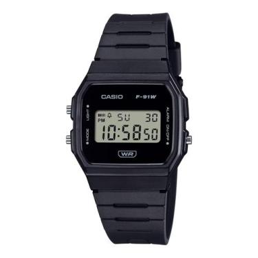 Imagem de Relógio Unissex Casio Vintage F91WB1ADFSC Preto