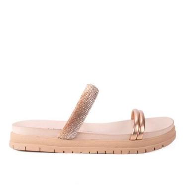 Imagem de Sandália Papete Feminina Dakota Slide Flatform Y7722, Rose rives, 35