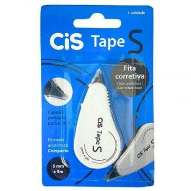 Imagem de Corretivo em fita Tape S - 5mm x 5m - Cis