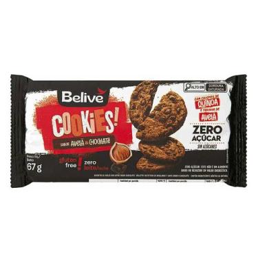 Imagem de Cookies Avelã com Chocolate Belive - 67g