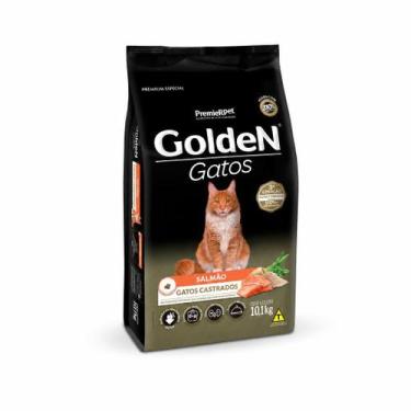 Imagem de Ração Golden Gato Castrado Salmão 10,1kg Premium Especial para Gatos A