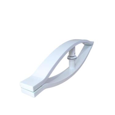 Imagem de Puxador Space Barra chata 1 Ponto 40cm Para Porta De Vidro - Genérica,