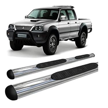 Imagem de ESTRIBO L200 SPORT/OUTDOOR OVAL OBLONGO CROMADO