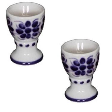 Imagem de Dois Porta ovos de Porcelana. Sião.