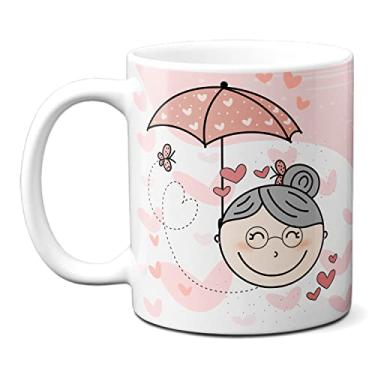 Imagem de Caneca Da Melhor Avó Do Mundo Feliz Dia Dos Avós Presente (Branca)