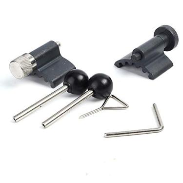 Imagem de Conjunto de ferramentas de sincronização de motor de 6 peças compatível com A2/A3/A4/ 1.2 1.4 1.9 2.0 TD, ferramentas de temporização aço em pó metalúrgico