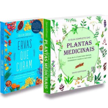 Imagem de Kit Guia De Plantas Medicinais+Ervas Que Curam