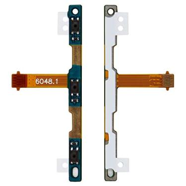 Imagem de Peças de reparo de cabo flexível compatíveis com Sony C5302 M35h Xperia SP, C5303 M35i Xperia SP, (botão de início, botão de som, com componentes)
