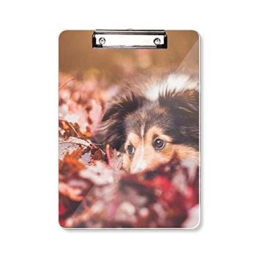 Imagem de Placa de suporte para foto de folhas de animais para cães A4