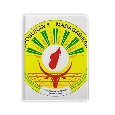 Imagem de Diário de capa macia com emblema nacional da África em Madagascar