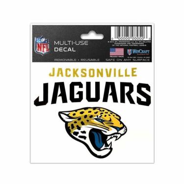 Imagem de Adesivo Multi-Uso 8X10 Nfl Jacksonville Jaguars