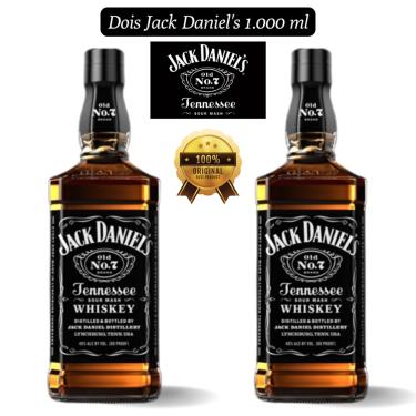 Imagem de Kit 2 Whiskey Jack Daniel's Old No.7 1.000ml 40% vol