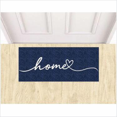 Imagem de Tapete Home Coração Medida Porta