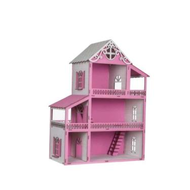 Casinha de madeira para barbie: Encontre Promoções e o Menor Preço No Zoom