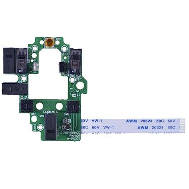 Imagem de BestParts Substituição da placa-mãe + microinterruptor + cabo de substituição para Logitech G502 Lightspeed Wireless Gaming Mouse