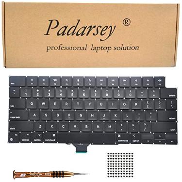 Imagem de Pardarsey Teclado de substituição compatível com MacBook Pro de 14 polegadas A2442, 40.6 cm A2485 2021, layout dos EUA com parafusos de teclado e chave de fenda
