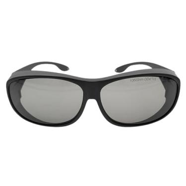 Imagem de Óculos de segurança a laser CO2, óculos de proteção, proteção ocular a laser 10600nm OD4 para cortador de gravador a laser de CO2, certificado CE, TCO2-4