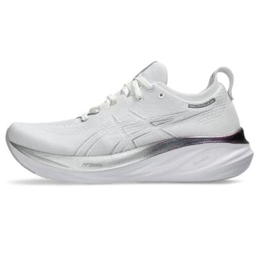 Imagem de ASICS TÊNIS GEL NIMBUS 26 PLATINUM - BRANCO/ROXO, TAMANHO 36, MULHERES