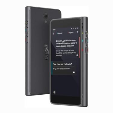 Imagem de Timekettle, tradutor de idiomas Fluentalk T1 suporta 40 idiomas e tradução de fotos, dispositivo de tradutor instantâneo sem necessidade de WiFi, com dados móveis globais de 2 anos para viagens, com