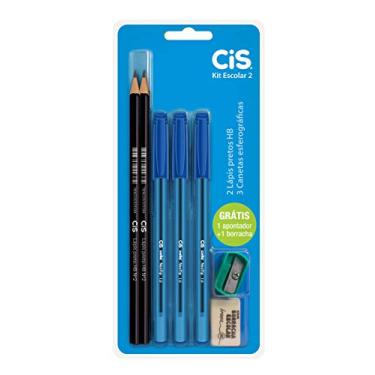 Imagem de CIS Kit Escolar - Kit 02/7-46.3701 - Multicor - pacote de 7 unidades