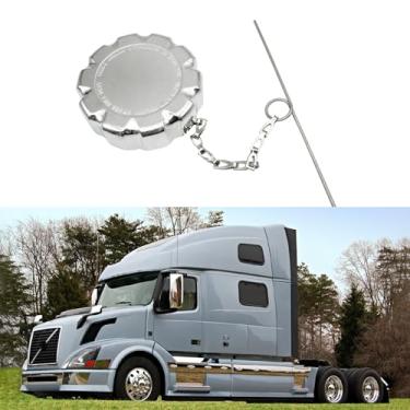 Imagem de Tampa de combustível diesel de 7,6 cm para caminhões Volvo Mack