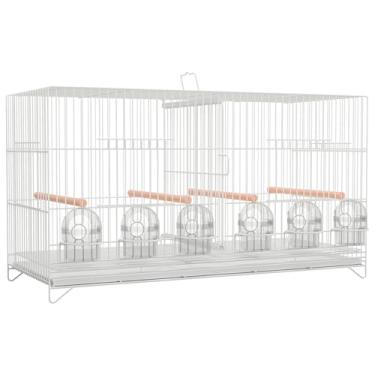 Imagem de Gaiola Criadeira Para Canário 6 Comedouros Meia Lua