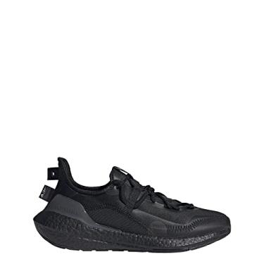 Imagem de adidas Tênis de corrida masculino Ultraboost 21, Núcleo preto/preto/cinza cinco, 7.5