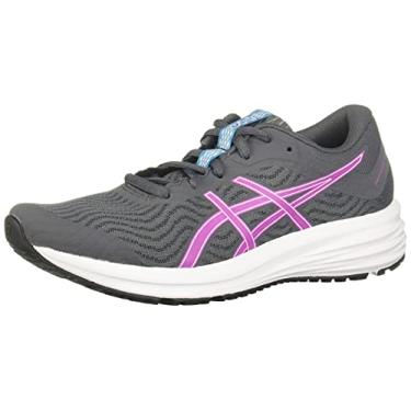 Imagem de ASICS Women's Patriot 12, Grey/Digital Grape, 6.5 Medium