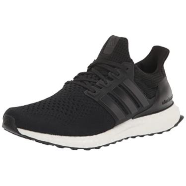 Imagem de adidas Tênis feminino Ultraboost 1.0, Preto/Preto/Branco, 6.5