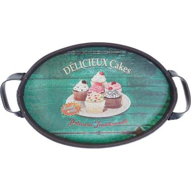 Imagem de Bandeja Grande Oval Courino Délicieux Cakes 48cm