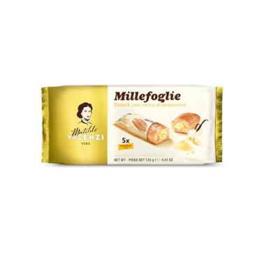 Imagem de Matilde Vicenzi Millefoglie D'Italia - Massa Folhada Recheada Com Creme - Importado da Itália