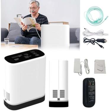 Imagem de Gerador de garrafa de água de ox, 75w Concentrador PortáTil, concentração de 93% ± 3, Bateria 6380mAh/10400mAh, Adequado Para Uso DoméStico, Externo E Em Planaltos