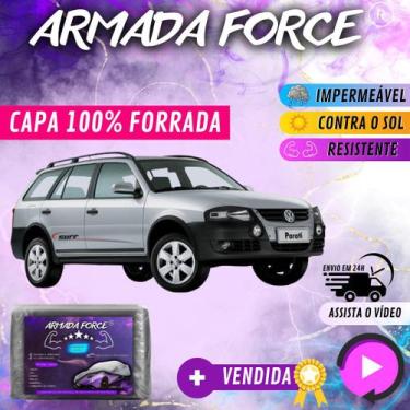 Imagem de Capa Cobrir Carro PARATI 100% Forrada Armada Force 100% Impermeável Fo