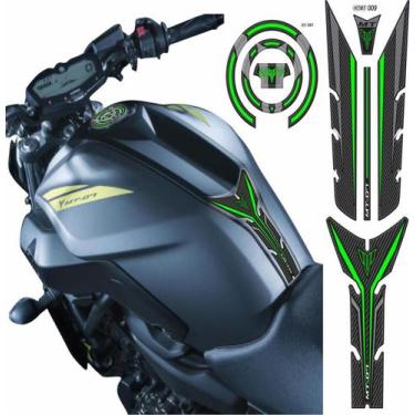 Imagem de Adesivo Protetor de Tankpad + Bocal Yamaha MT 07 Kit 09 - Resitank