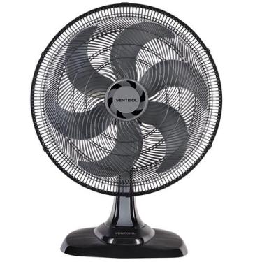Imagem de Ventilador De Mesa Turbo Premium 52cm Preto Ventisol - Ventisol , Pret
