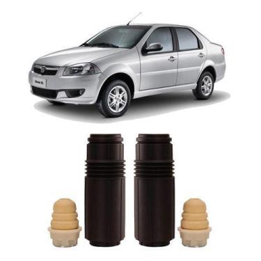 Imagem de 2 Batente Coifa Amortecedor Traseiro Siena 2012 2013 2014 15 - QualyKi