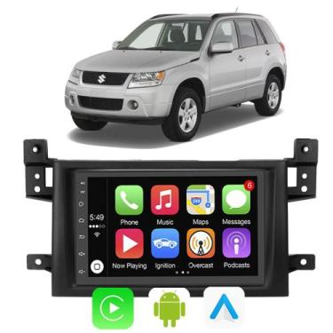 Imagem de Kit Multimidia Grand Vitara 2005 2006 A 2013 2014 2015 7" Android-Auto