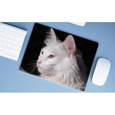 Imagem de Mouse Pad Emborrachado Personalizado Gatos Cat Felino - Deluzz, Grande