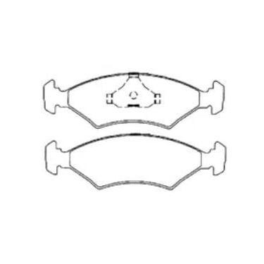Imagem de Pastilha De Freio Escort 1.6 Dianteira Sistema Teves 1223 Syl