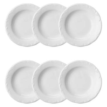 Imagem de Jogo Pratos Fundos Pomerode 23cm 6un Porcelana Schmidt