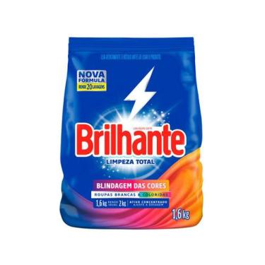 Imagem de Sabão em Pó Brilhante Limpeza Total Blindagem das Cores 1,6kg, 1,6kg