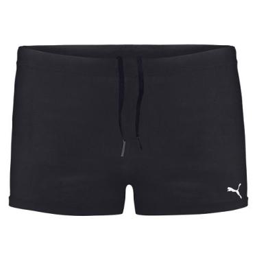 Imagem de Sunga Lisa Masculina Básica Modelo Boxer Boxer Proteção Uv50 - Selene,